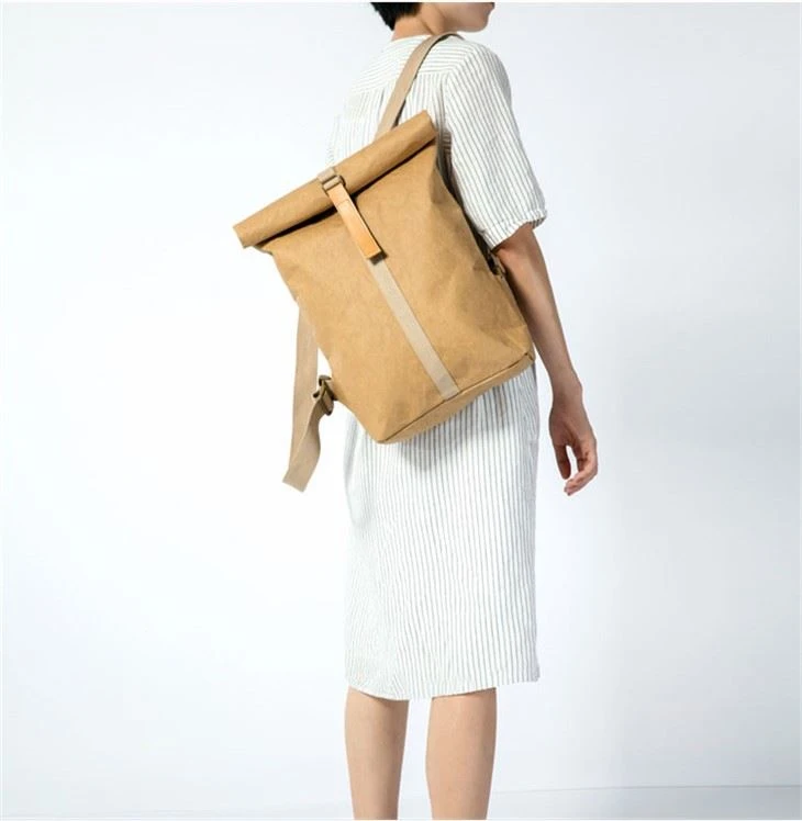 Kraft Paper Backpack (4)