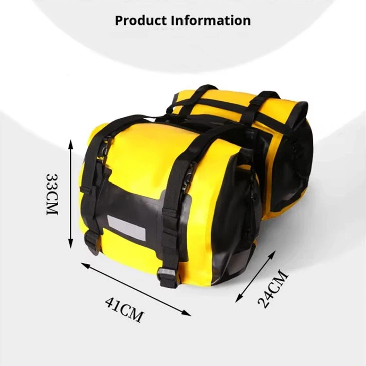 Custom Logo Motorcycle Seat Rear Bag high quality